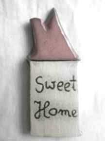 Sweet magnes ceramiczny dekoracje ceramika ana home, prezent, lodówka, domek, domeczek
