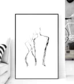 Obraz 50x70 cm wykonany ręcznie 3582436 plakaty art krystyna siwek do salonu, abstrakcja