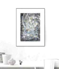 Abstrakcyjna grafika 30x40, nowoczesny rysunek do domu, minimalistyczny obrazek loftu, annasko