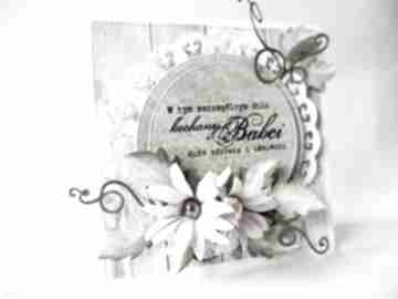 Dla babci scrapbooking kartki marbella babcia, życzenia