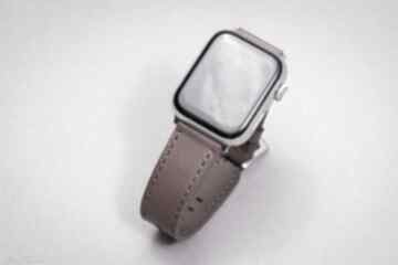 Pasek do zegarka apple watch 1 2 3 4 5 6 7 8 se ultra z włoskiej skóry koala ciemny brązowy