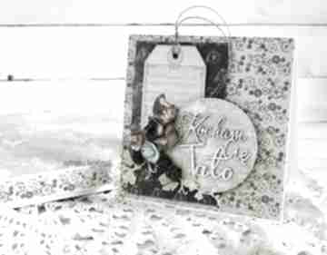 dla taty, w pudełku, 139 scrapbooking kartki vairatka handmade