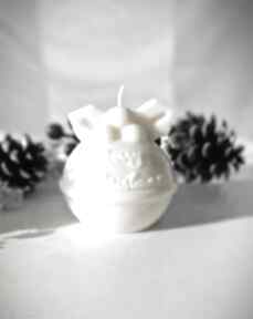 bombka no 1 dekoracje świąteczne neime candles świecznik, sojowa, rękodzieło, handmade
