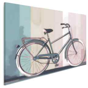 na płótnie - rower kolorowy kolarstwo 120x80 cm 108101 vaku dsgn z rowerem, pasja obraz, kolarz