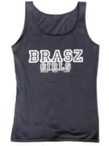 Brasz girls - tank top navy blue koszulki, tanktop, sport, girl