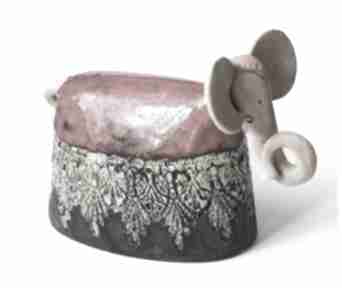 Słoń ceramiczny 1 ceramika wylęgarnia pomysłów