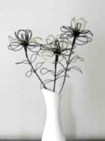 kwiatów, sztuczne dla domu dekoracje wire art kwiaty, wystrój 3d, kompozycja kwiatowa, bukiet