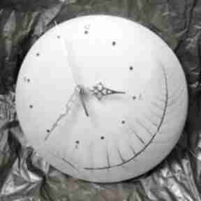 Zegar ceramiczny - paprat zegary smokfa, paproć, na ścianę, ścienny, prezent