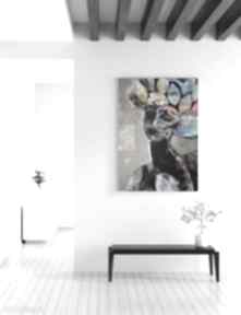 Obraz - wydruk 50x70 cm nadzieja gabriela krawczyk, na płótnie, kobieta, portret