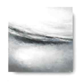 Abstrakcja obraz akrylowy formatu 60 cm paulina lebida, kwadrat