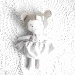 Lalka fruzia - lusia 25 cm mały koziołek, szmiacianka, królik, dla dziewczynki, chrzest