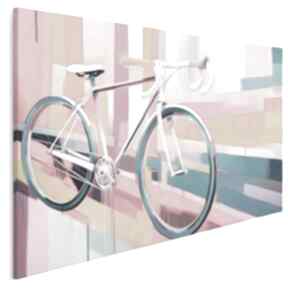 Obraz na płótnie - rower pasja dla rowerzysty cyklisty tęczowy 120x80 cm 116501 vaku dsgn
