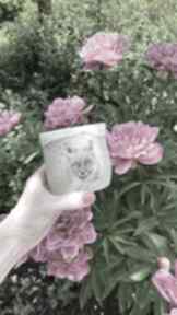 Kubek z liskiem ceramika misty art studio ceramiczny, lis, lisek, prezent, rękodzieło