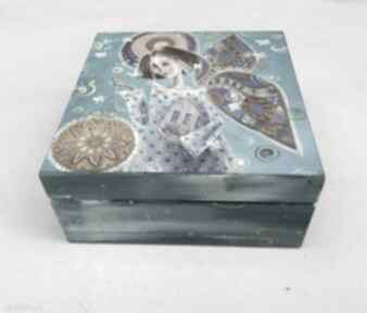 Słoneczna dusza mojego domu szkatułka pudełka marina czajkowska dom, 4mara, anioł, prezent