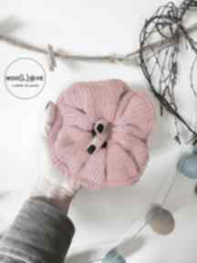 Bawełniane scrunchie: pure cotton prezent dla niej ozdoby do włosów