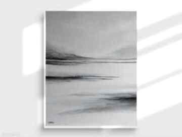 Odnaleźć spokój - obraz akrylowy formatu 50x60 cm paulina lebida, płótno, akryl