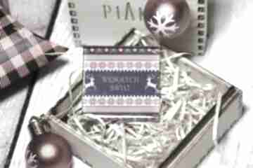 Pomysł na prezenty święta! Magnes szklany w drewnianym pudełku - prezent na magnesy ms pinflow