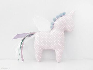 Pegaz ozdobna zawieszka konik unicorn jednorożec pastelowy