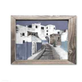 Obraz akrylowy katarzyna staryk maroko, marakesz, uliczki, pejzaż, arabski, egzotyczny