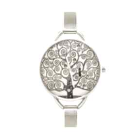 Zegarek z grafiką klimt tree of life zegarki laluv obraz, sztuka, reprodukcja, drzewo, życia