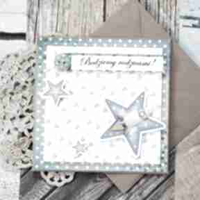 będziemy rodzicami mały koziołek kartka, scrapbooking, narodziny, chłopczyk, rodzice