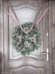 Prezent? Bożenarodzenie wianek na drzwi dekoracje świąteczne cynamonn, święta, świąt