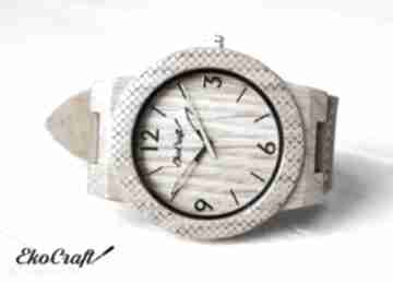 eagle owl zegarki eko craft zegarek, drewniany, drewno, dąb, skóra, ekologiczny