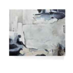 Abstrakcja obraz akrylowy formatu 60x50 cm paulina lebida, akryl, nowoczesny, płótno