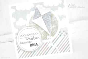 Kartka dla dziecka scrapbooking makama2 dziecko, urodziny