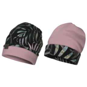 na zimę: dresowa, kolorowa dwustronna, czapka ciepła