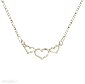 Celebrate hearts necklace serce celebrytka walentynki srebro