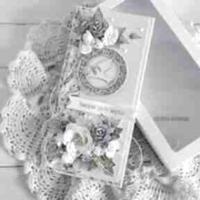 Pamiątka chrztu św 597 scrapbooking vairatka handmade chrzest, chrzciny, kartka