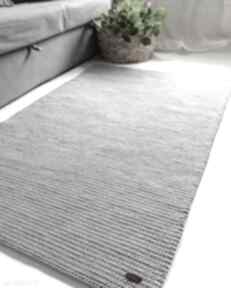 Prostokątny dywan sznurka camel 150 100 bawełniany chodnik