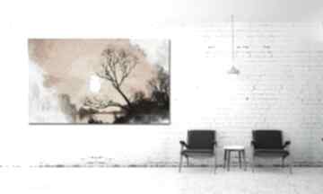 Obraz drzewo 42 - 120x70cm na płótnie do salonu