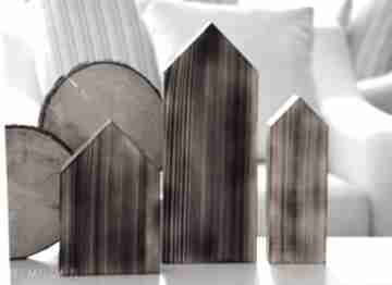 Domki drewniane dekoracje w stylu skandynawskim dom wooden love, domek, drewna