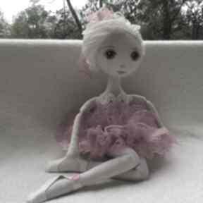 Maja - ręcznie wykonana lalki laleczka baletnica, szmacianka