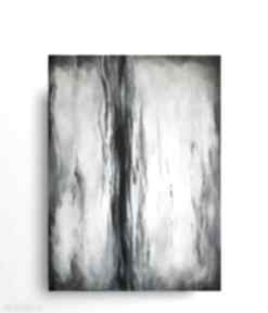 Abstrakcja obraz akrylowy formatu 50x70 cm paulina lebida, akryl, nowoczesny, płótno
