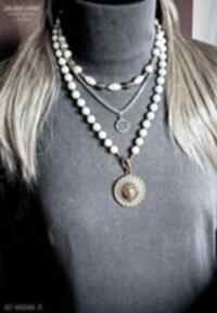 i z lwem w handmade, może na ślub 3w1 kupujesz 1 masz 3 cenie naszyjniki galeria limart perły