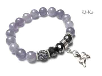 Kolekcja rich fioŁki jadeity shamballa kryształki swarovski