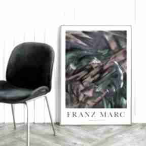 franz marc animal fates - 40x50 cm hogstudio plakat, do salonu, plakaty - sztuka nowoczesna
