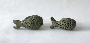 Gałki /uchwyty meblowe "rybki" ceramika