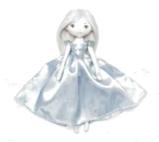 Lalka księżniczka w błękitnej sukni balowej poofy cat
