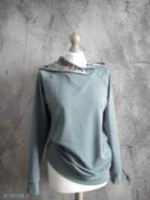 Bawełniana bluza z kapturem bluzy fabrykawis bawełnana bluza