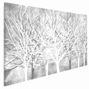 Obraz na płótnie - drzewa gałęzie natura 120x80 cm 77801 vaku dsgn, abstrakcja, elegancki