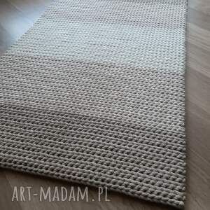 SZNURKOWY, dywanik ze sznurka, na podłogę, sznurek bawełniany