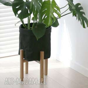 kwietnik, stojak na kwiaty dąb natural do donic - Dekoracje