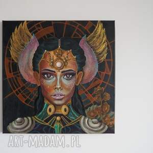 obraz akryl na płótnie warrior, do salonu, ozdoba domu, stylowy prezent