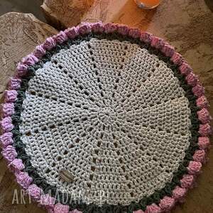 szydełkowe podkładki 6 sztuk sznurek, bieźnik, stół