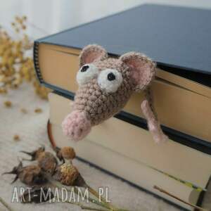 zakładka do książki szczurek dla mola książkowego dziecka