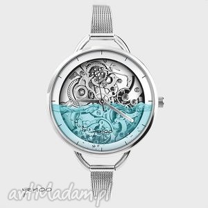 handmade zegarki zegarek, bransoletka - wodny - steampunk